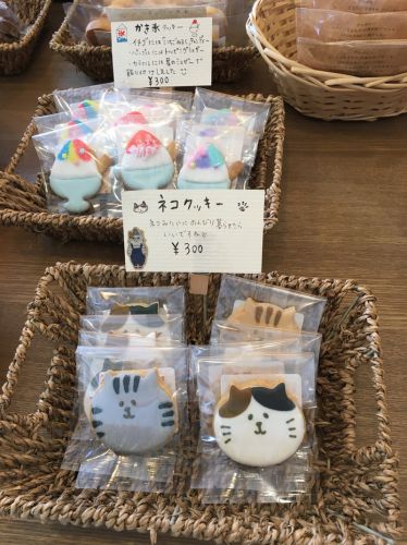 ネコクッキー、かき氷クッキー復活!