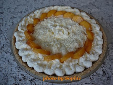 ネクタリン・ホワイトチョコレート・クリームパイのレシピ