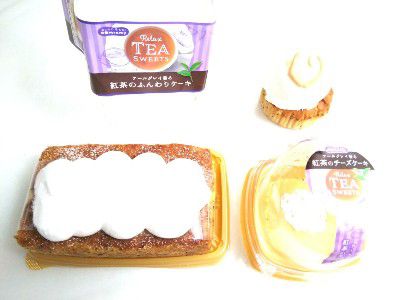 THE TEA SWEET~アールグレイ香る・紅茶のふんわりケーキ&紅茶のチーズケーキ@DOMREMY
