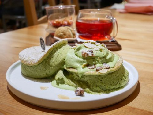 【台湾 台北】KoKu café 穀珈琲 小山園抹茶スフレパンケーキ
