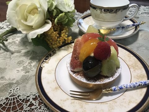 「リープリング」のフルーツタルト