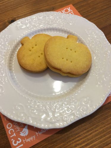 かぼちゃのサンドクッキー