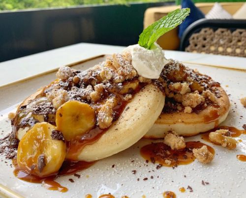 【シンガポール】 Publico Deli パブリコ デリ バナナパンケーキ