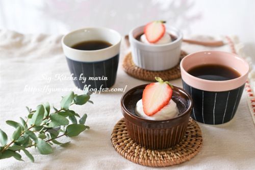チョコプリン、そして、東京の大雪