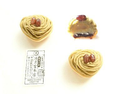 東急百貨店創業記念祭(秋の東横のれん街祭り)限定・
清月堂本店×芳翠園監修~まるごと栗の・ほうじ茶モンブラン~