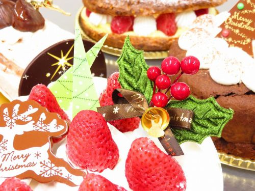 クリスマスケーキのご予約受付終了いたしました