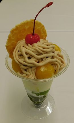 京煎堂のマロンパフェ@伊勢丹立川店(京都展)