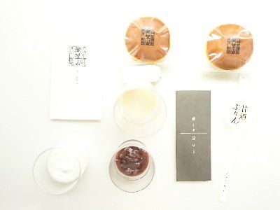 発酵和菓子フェア~甘酒ぷりん(大納言粒あん&生クリーム仕立て・ISSUI)~