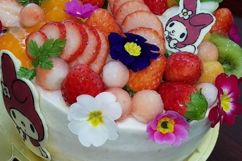 ★マイメロが載ったケーキは佐世保の方が☆