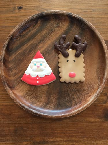 クリスマスのアイシングクッキー