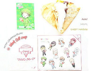 CRAPE MEMORY(いちごみるうの毎日クレープ)~キャラクレ!はたらく細胞 ニューイヤーおせちver&キャラクレ!はたらく細胞 ニューイヤースイーツver(あんこ・栗甘露煮・ホイップ鬼盛り)&アップルシナモンカスタードクレープ~