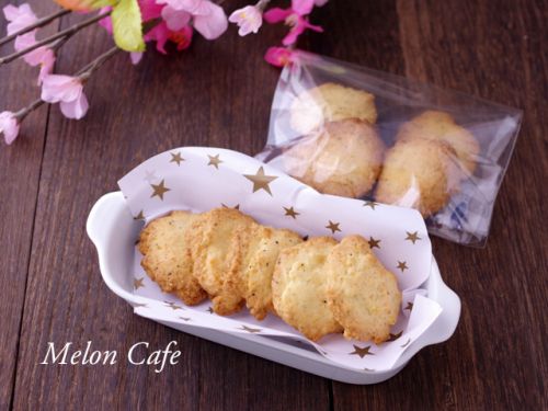 紅茶とバニラで簡単手作りホワイトデー☆紅茶とバニラのティークッキー