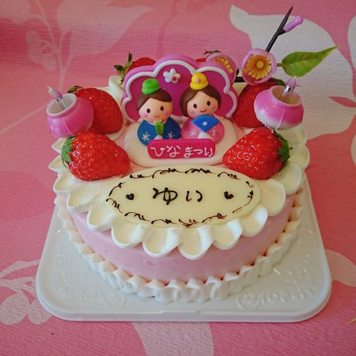『ひなまつりケーキ☆末娘』