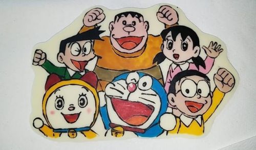 ★ドラえもんと仲間たちのケーキ☆