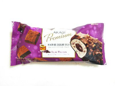 PREMIUM・HIVER ICE DEZERT STICK(プレミアム・イベールアイスデザートスティック)・RAM RAISN(ラムレーズン)