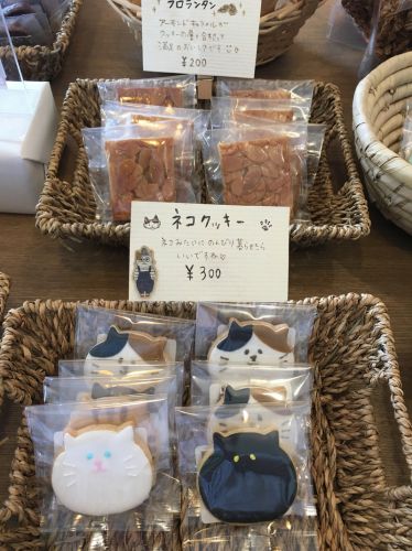 フロランタンとネコクッキー