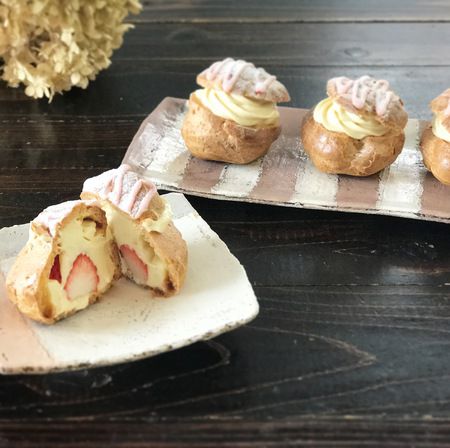 *明日から『苺のシュークリーム』です