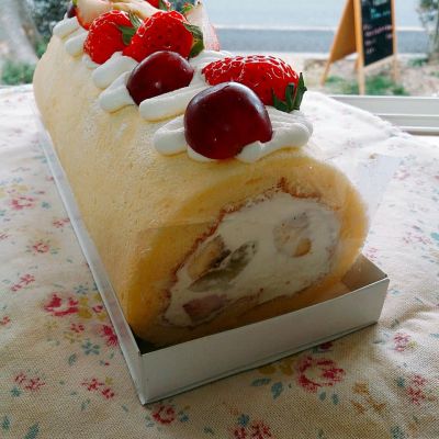ロールケーキに、シフォン!