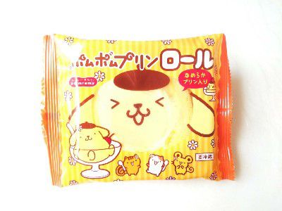 SANRIO(サンリオコラボ) ポムポムプリンロールケーキ(まるごとプリン入り)@DONLEMMY
