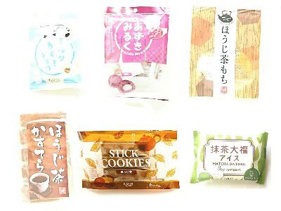 HOJICHA SWEET(愛♥ほうじ茶)・ほうじ茶もち&スティックケーキ(ほうじ茶)