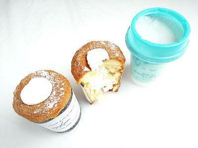 CHOCO MINT LOVES(チョコミント党)・SUPER★クリーム鬼盛り・ミルクシフォン(濃厚バニラビーンズ入りミルククリーム4.9倍)deココナッツクリームinホワイトチョコミントシフォンケーキ☆彡@ドゥマン