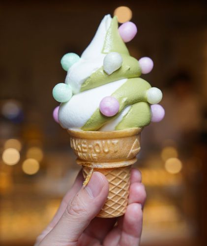 京都で美味しい抹茶ソフトクリームを堪能!京八坂プリン