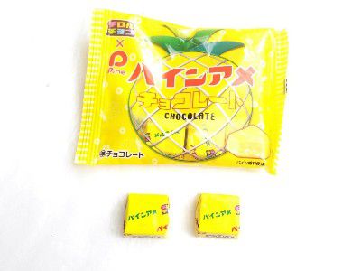 TIROL CHOCOLATE(チロルチョコ)×パイン監修・チロルチョコ パインアメ