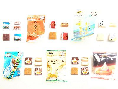 TIROL CHOCO(チロルご当地めぐり)~シロノワール味&かもめの玉子味&ブラックモンブラン味&もみじまんじゅう味~