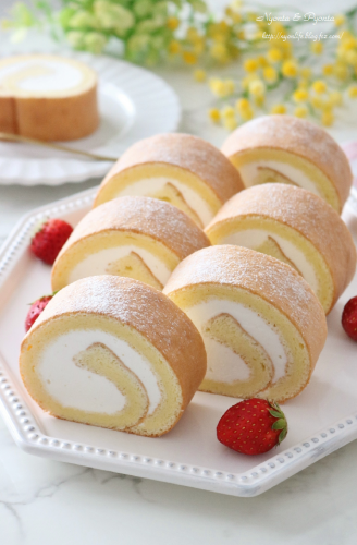 ロールケーキ♪