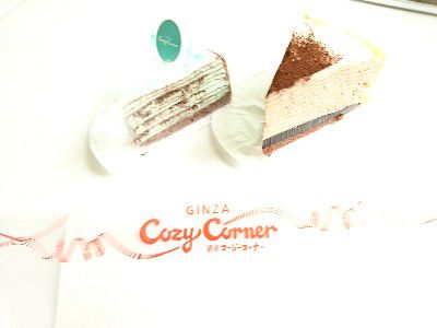 CRAPE MEMORY(いちごみるうの毎日クレープ)×CHOCO MINT LOVES(チョコミント党)・夏のミルクレープ(チョコミント&カフェラテ)@COZY CORNAR