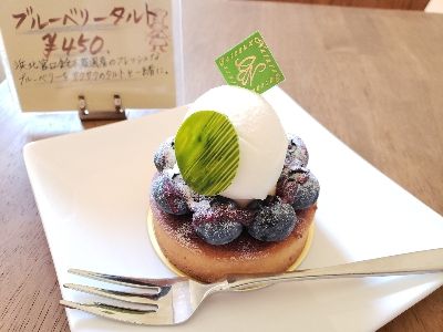 ブルーベリータルトの季節です!