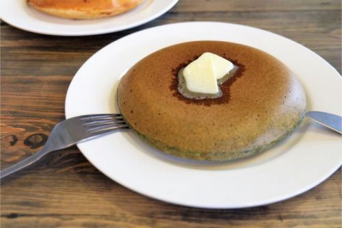 【白山】Veronica Pancake(Veronica Persica)よもぎパンケーキ