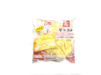 PEACH!PEACH!PEACH!果実包み(白桃)スフレクレープ@山崎製パン(ヤマザキ)