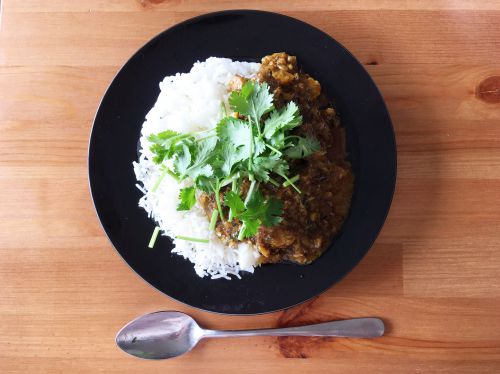 ゴラカを手に入れてスリランカカレー、パンケーキ