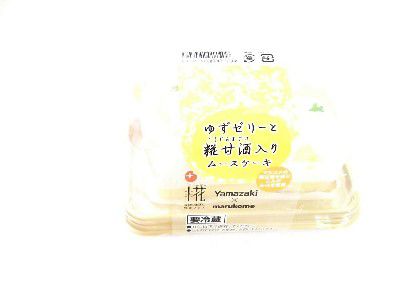KINAKO SWEET 2018(きなこ愛)×AMAZAKE SWEET 2019(甘酒の日)~甘酒饅頭(マルコメ糀甘酒使用)&ゆずゼリーと糀甘酒入りムースケーキ@山崎製パン(ヤマザキ)