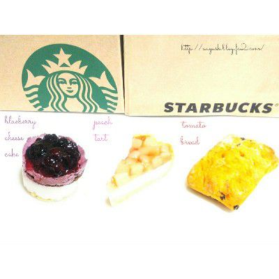 PEACH!PEACH!PEACH!桃好きのための・ピーチミルクタルト&5層のブルーベリーヨーグルトクランブル@STARBUCKS COFFEE(スターバックスコーヒー)