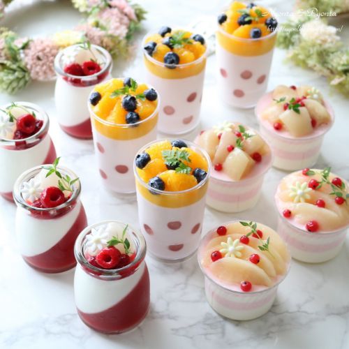 3種のかわいいムース達♪