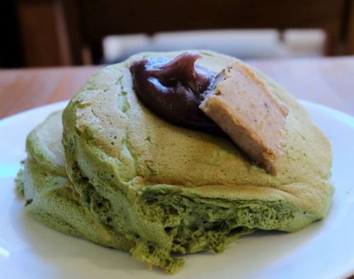 【京都 四条・烏丸】うめぞの CAFE&GALLERY 抹茶のホットケーキ