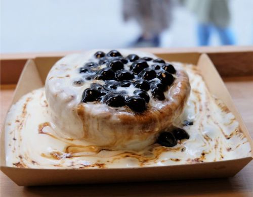 【大阪ニューオープン】美好年代(メイハオニエンダイ)大阪店 黒糖タピオカチーズスフレパンケーキ