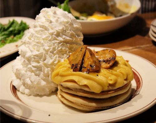【銀座】エッグスンシングス Eggs'n Things銀座店 スイートポテトのパンケーキ