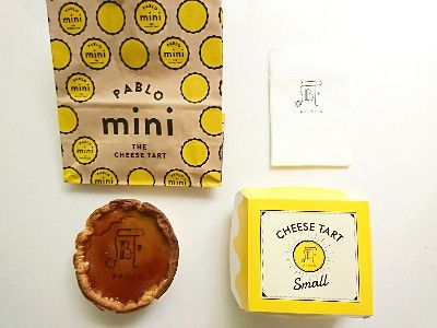 CHEESE WEEK 2018(チーズ好きのための)・パブロチーズタルト小さいサイズ・黒糖タピオカミルクティーチーズタルト@PABLO(パブロ)