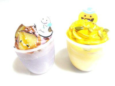HALLOWEEN SWEET 2019×PUMPKIN LOVE(かぼちゃ愛)・パープルスイートポテト&クリーミーマジックパンプキン@PASTEL(パステルプリン)