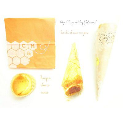 CHEESE WEEK 2018(チーズ好きのための)・ふわとろ焼きチーズケーキ&ブリュレチーズクレープ@cheeseとはちみつ