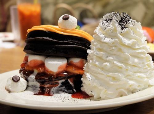 【銀座】エッグスンシングス Eggs'n Things銀座店 パンプキンモンスターパンケーキ