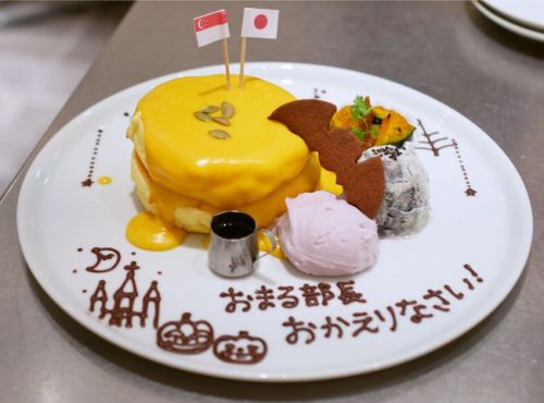 【池袋】レインボーパンケーキ かぼちゃのパンケーキ~ハロウィンver.~