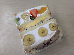 サンチでスイーツ系サンドをテイクアウト 長野市