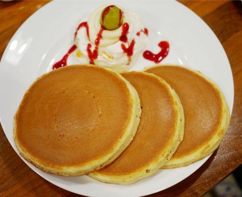 【赤坂】 ホットケーキパーラー フルフル フルーツクリームホットケーキ