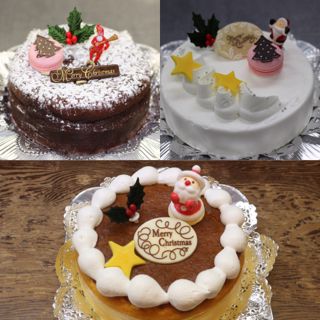 当日販売のクリスマスケーキ