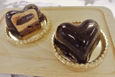 バレンタインにぴったり!チョコレートの生菓子☆