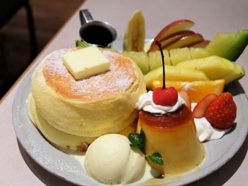 【渋谷】FLIPPER'S フリッパーズ渋谷店 奇跡のパンケーキ プリンアラモード